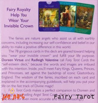 קלפים באנגלית Fairy Tarot